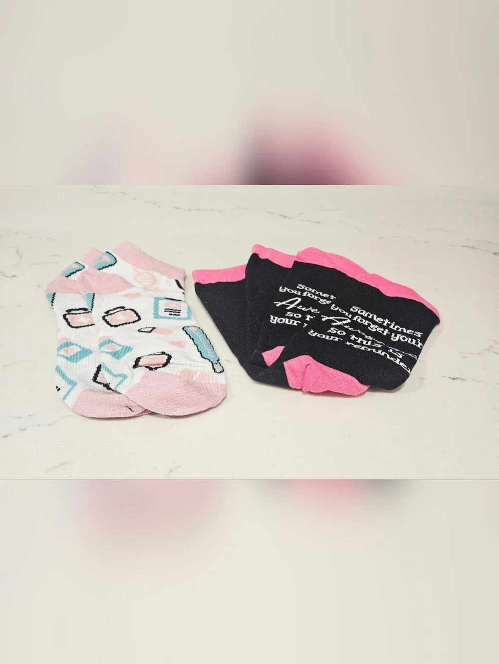 Fun Patterned Socks Set Of 2